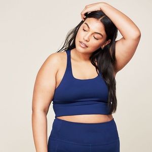 Girlfriend Collective Paloma Bra - Midnight